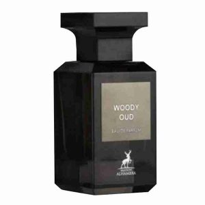 ادو پرفیوم مردانه وودی عود الحمبرا Alhambra Woody Oud Eau De Parfum 80Ml