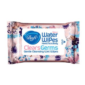 دستمال مرطوب آنتی باکتریال 12 عددی دافی Dafi Anti Bacterial Cleansing Wet Wipes