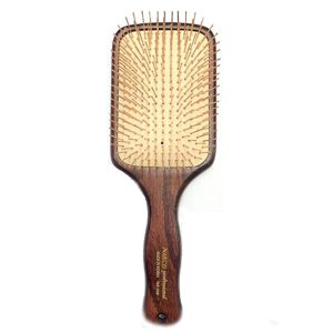 برس دندانه مسی بدنه چوبی نارسیس Narcis Professional Hair Brush NA308