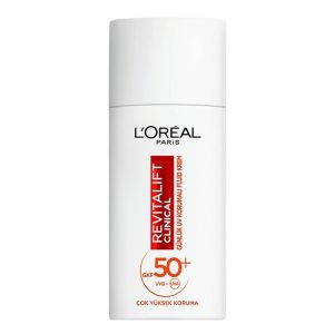 ضد آفتاب رویتالیفت حاوی ویتامین سی لورال Loreal Paris Fluid Clinical Vitamin C Spf 50