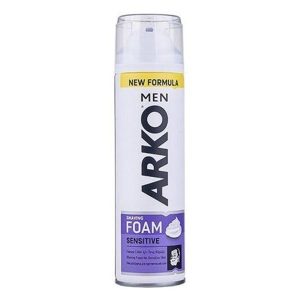 فوم اصلاح پوست حساس آرکو Arko Sensitive Shaving Foam 200 Ml