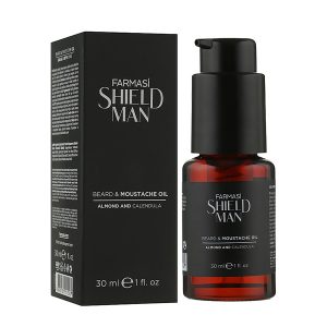 روغن تقویت ریش فارماسی Farmasi Shield Man Beard Moustache Oil 30Ml