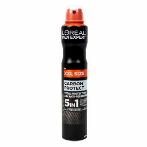 اسپری ضد تعریق مردانه لورال Loreal Men Expert Carbon Portect 5in1 Deodorant 300Ml