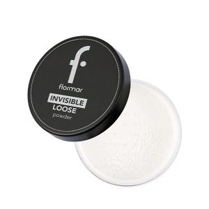پودر فیکس بی رنگ بیک فلورمار Flormar Invisible Loose Powder 18g