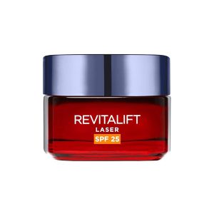 کرم روز ضد چروک و لیفتینگ ضد آفتاب دار لورال 40+ Loreal Revitalift Lazer X3 Spf 25 Day Cream