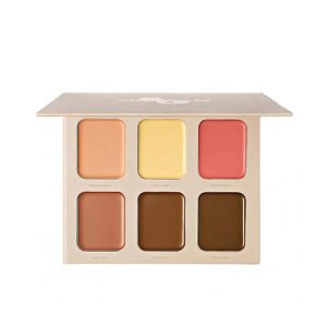 پالت کانتورکرمی فرنچ گرل شیگلم Sheglam Stereo face Six 6 color French girl