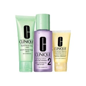 پک پوست خشک و مختلط شماره 2 کلینیک Clinique 3-Step Type 2 Dry Combination