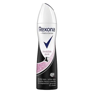 اسپری ضد تعریق زنانه اینویزیبل پیور رکسونا Rexona Invisible Pure Motion Actived Spray 200 Ml