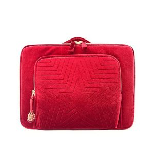 کیف آرایشی مخملی استی لادر Estee Lauder Red Velvet Bag Train Case